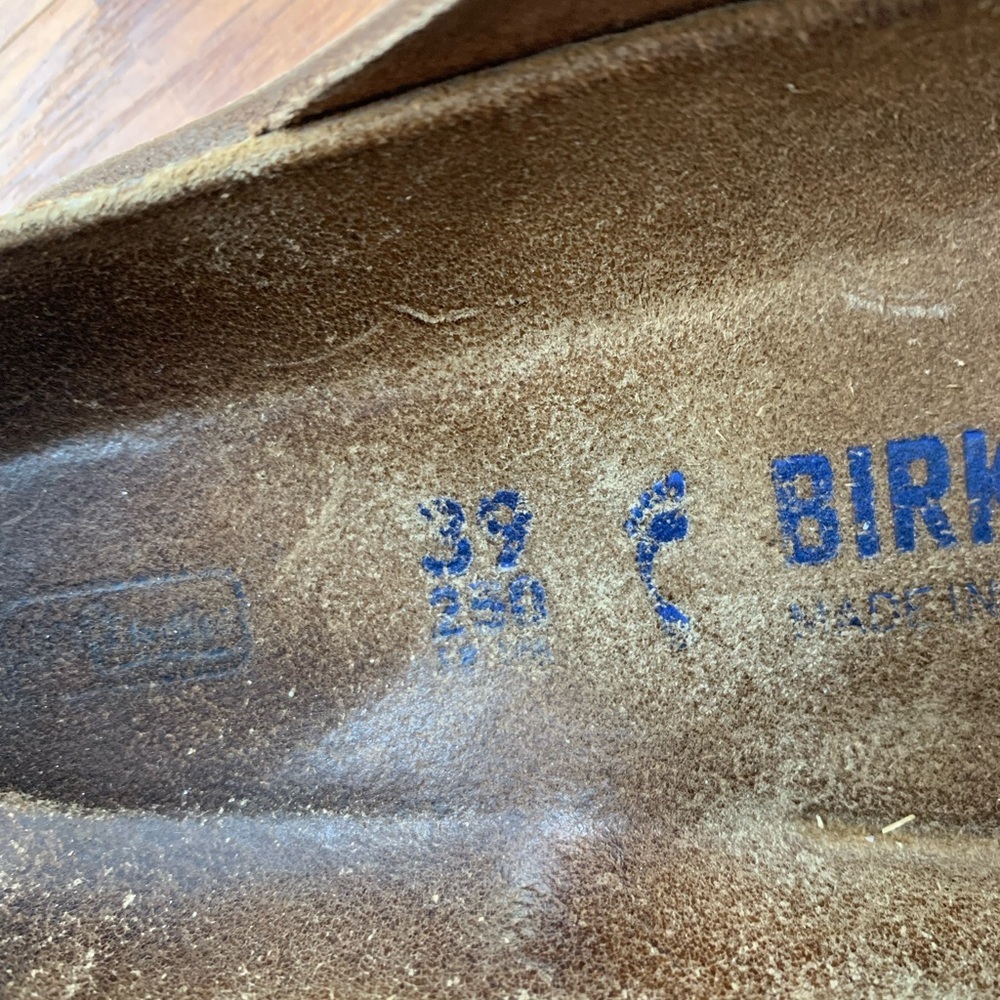 Birkenstocks Women Sandals Slip Ons Summer Shoes Size 8 Pink Fair Condition - Picture 5 of 5